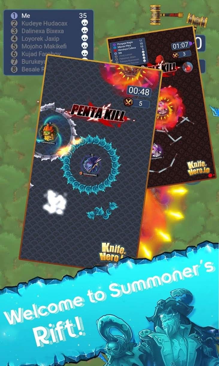 Knife Hero.io gameplay screenshot 4