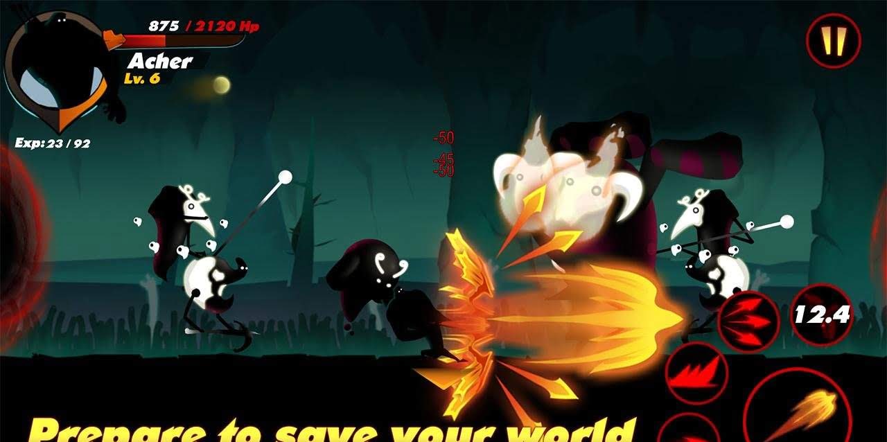 Stickman Legend - Shadow Revenge screenshot 2