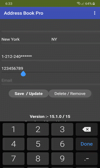 Address Book Pro preview 4