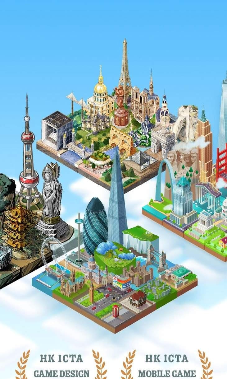 World Creator! (2048 Puzzle & Battle) Screenshot 2
