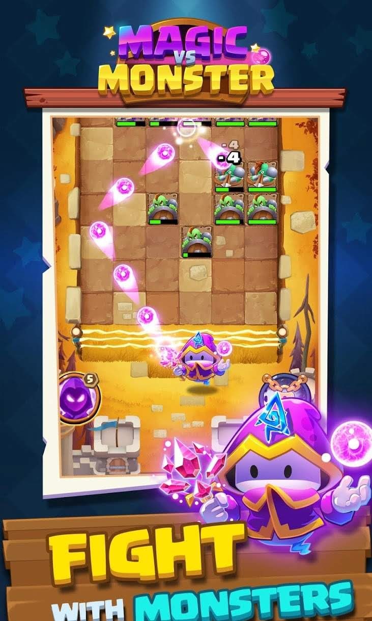 Magic vs Monster gameplay screenshot 1
