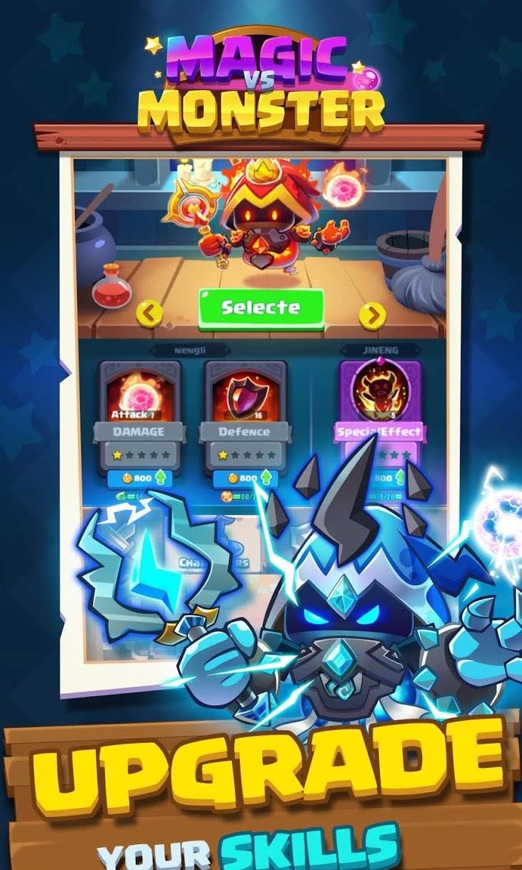 Magic vs Monster gameplay screenshot 2