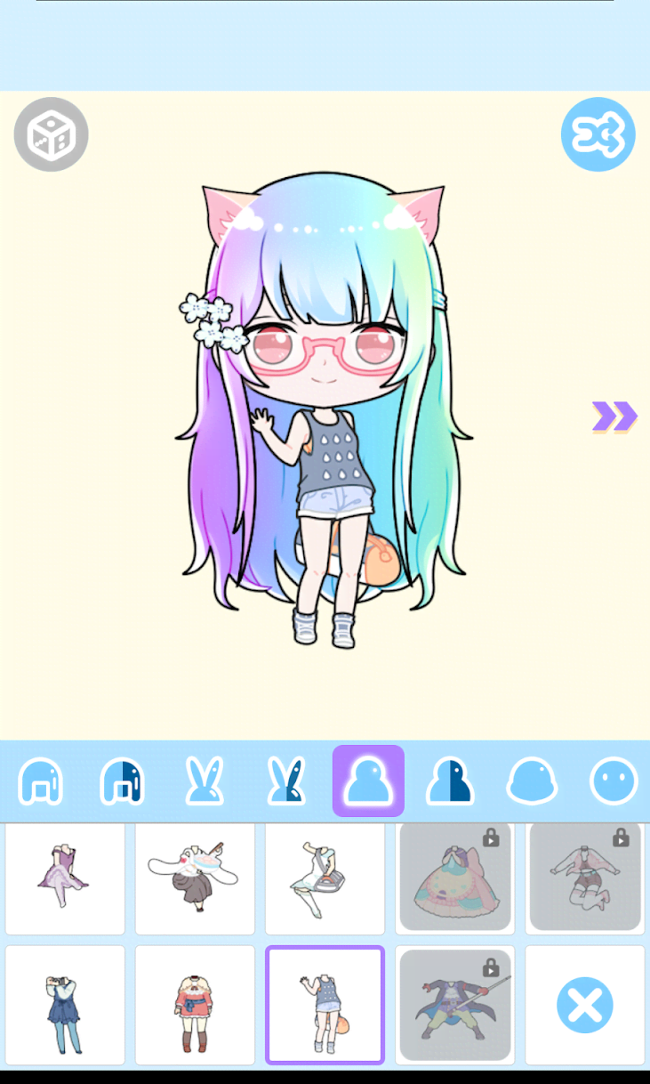 Cute Avatar Maker: Make Your Own Cute Avatar screenshot 4