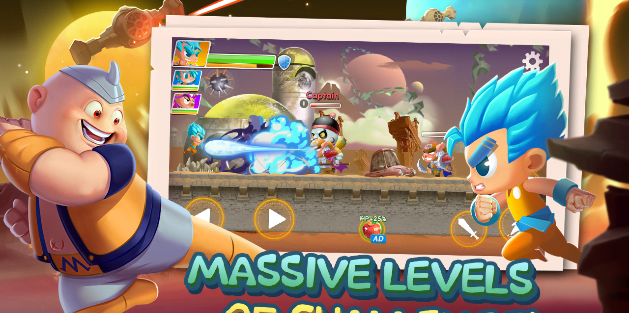 Super Brawl Heroes screenshot 1