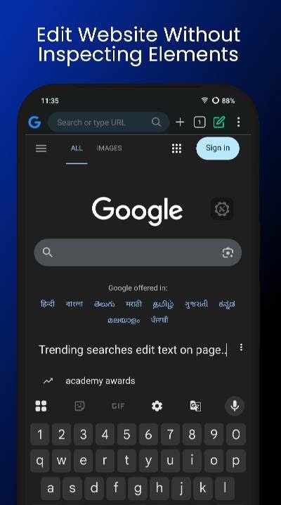 Eruda - Browser Console screenshot 1