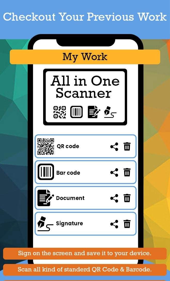 All in One Scanner: QR Code, Barcode, Document screenshot 3