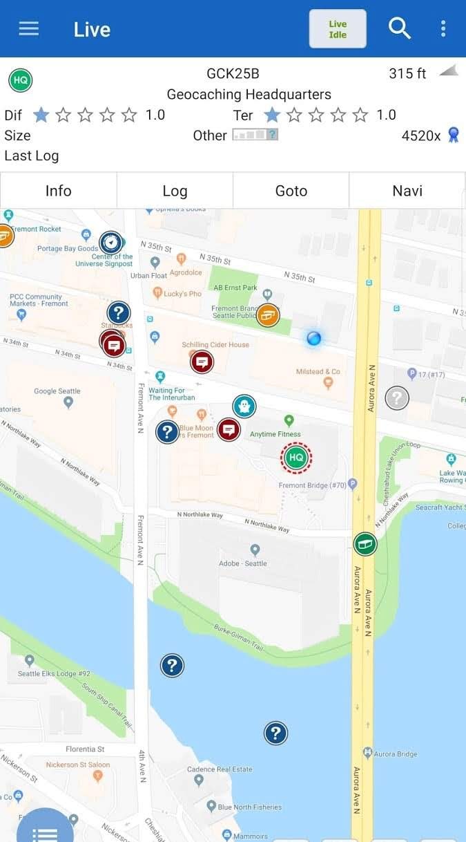 GCDroid - Geocaching screenshot 2