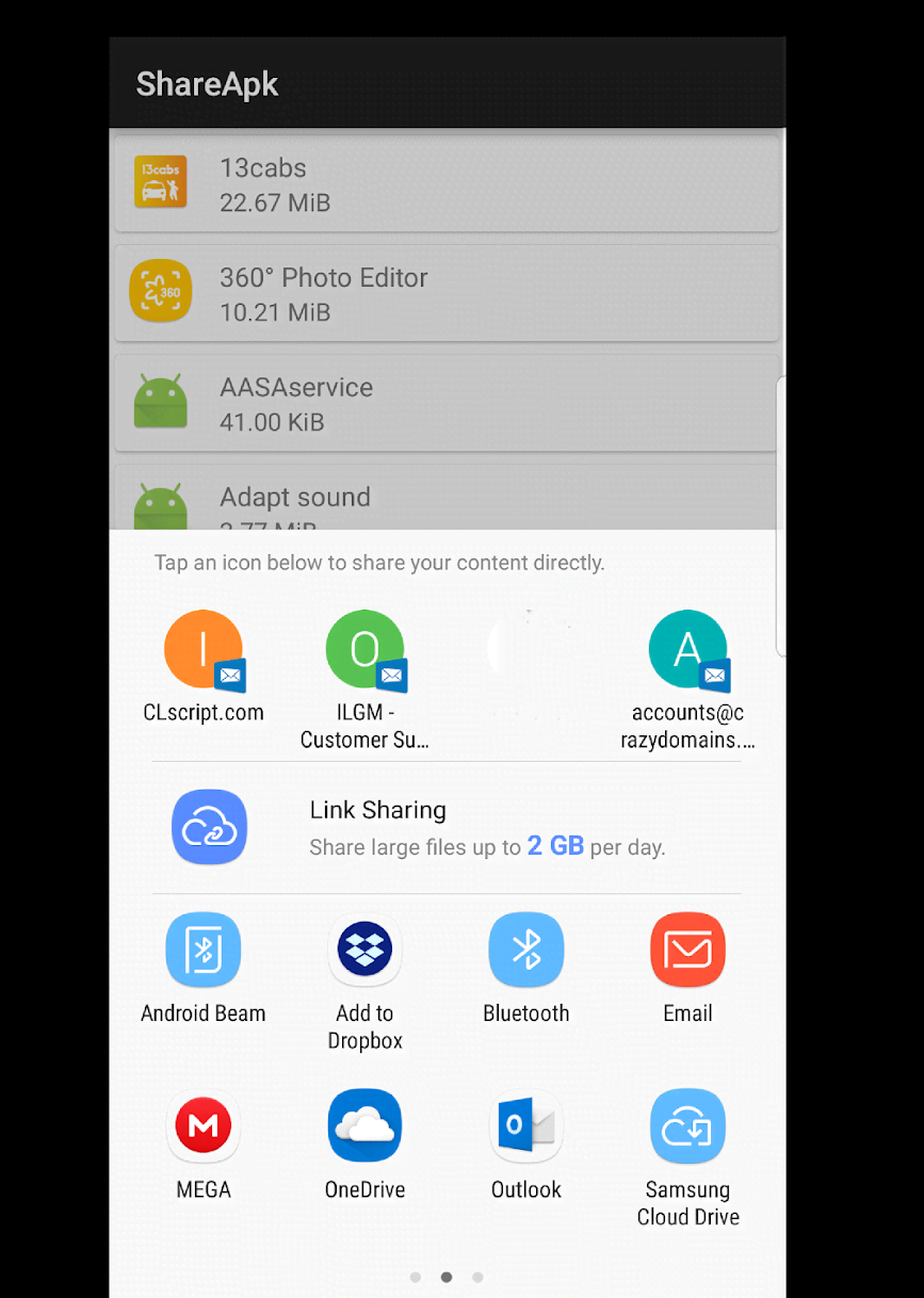 Share Apk screenshot 3