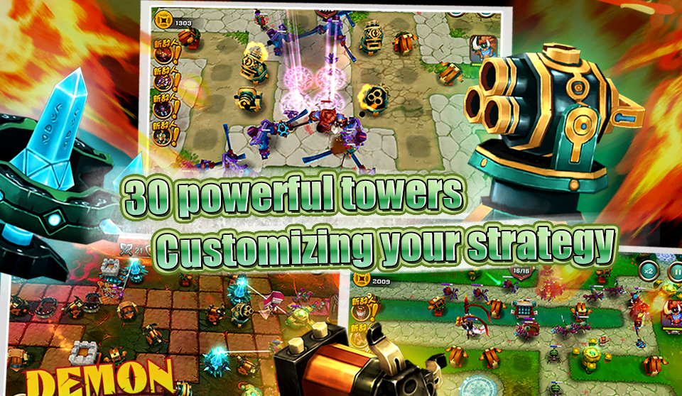 Demon Avengers TD screenshot 2