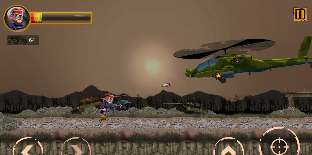 Metal Strike: Shooting Soldiers 2D screenshot 3