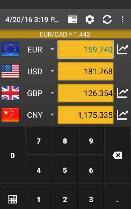 Currency Converter Plus screenshot 3