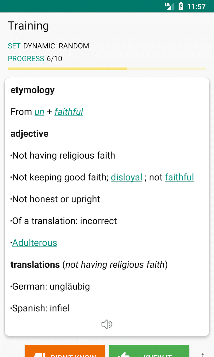 Dictamp English Dictionary - Offline screenshot 3