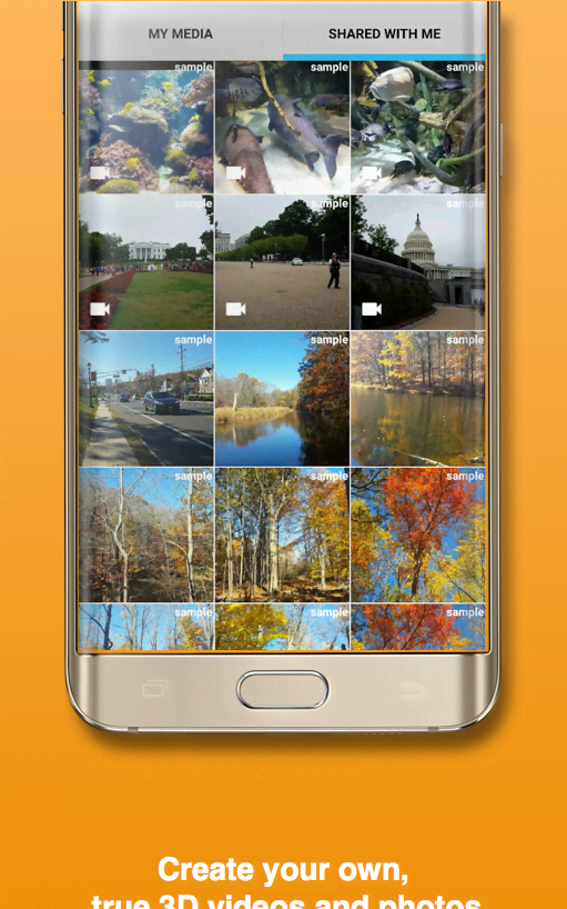 Camarada 3D Camera, VR Camera screenshot 1