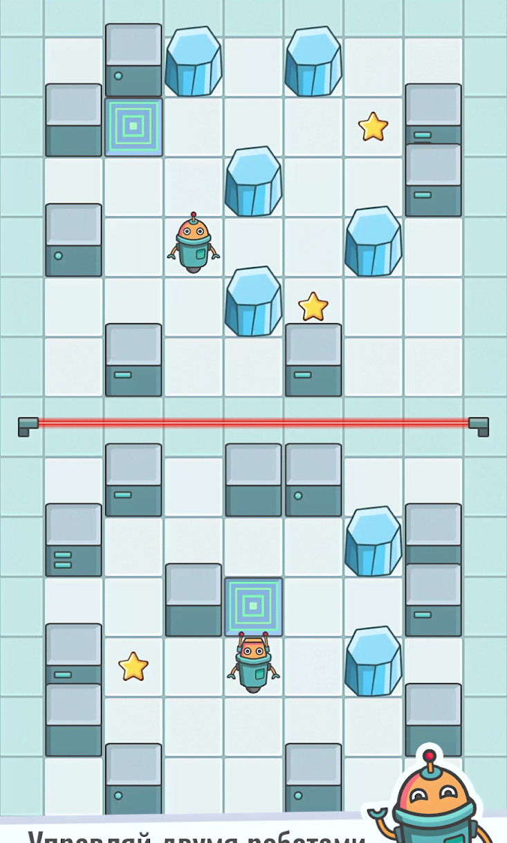 Beep Boop Bots – fun puzzle game screenshot 1