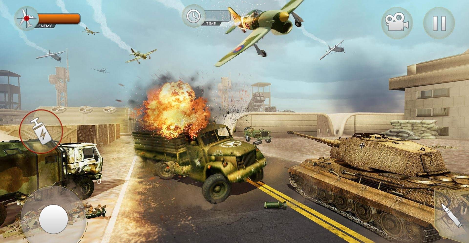 Airplane Fighting War Air Shooting Games screenshot 2