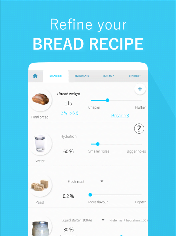 Bread Recipes - Create Starter & Sourdough Bread screenshot 3