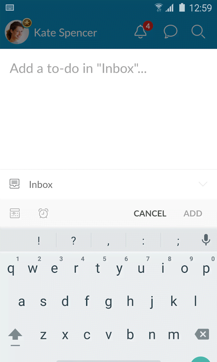 Wunderlist: To-Do List & Tasks screenshot 3