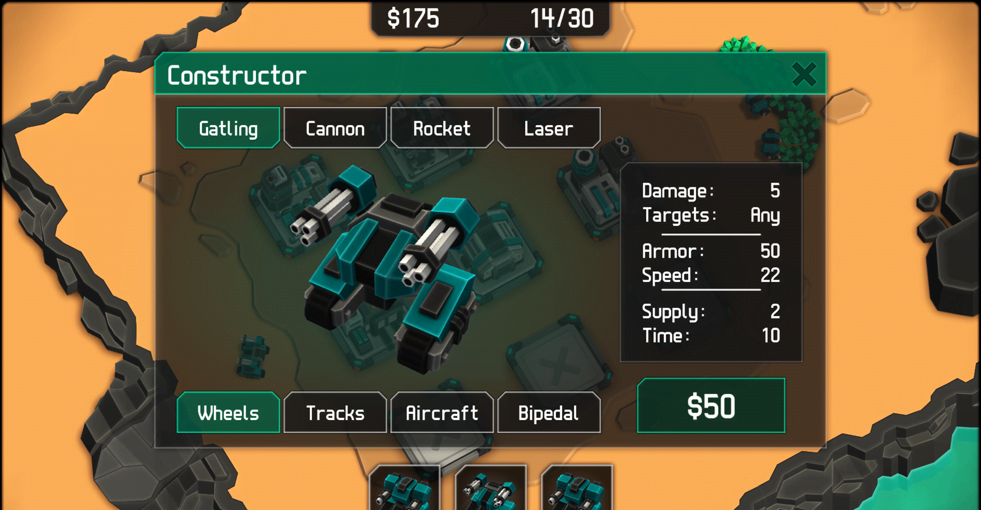 MechCom 2 - 3D RTS gameplay screenshot 3