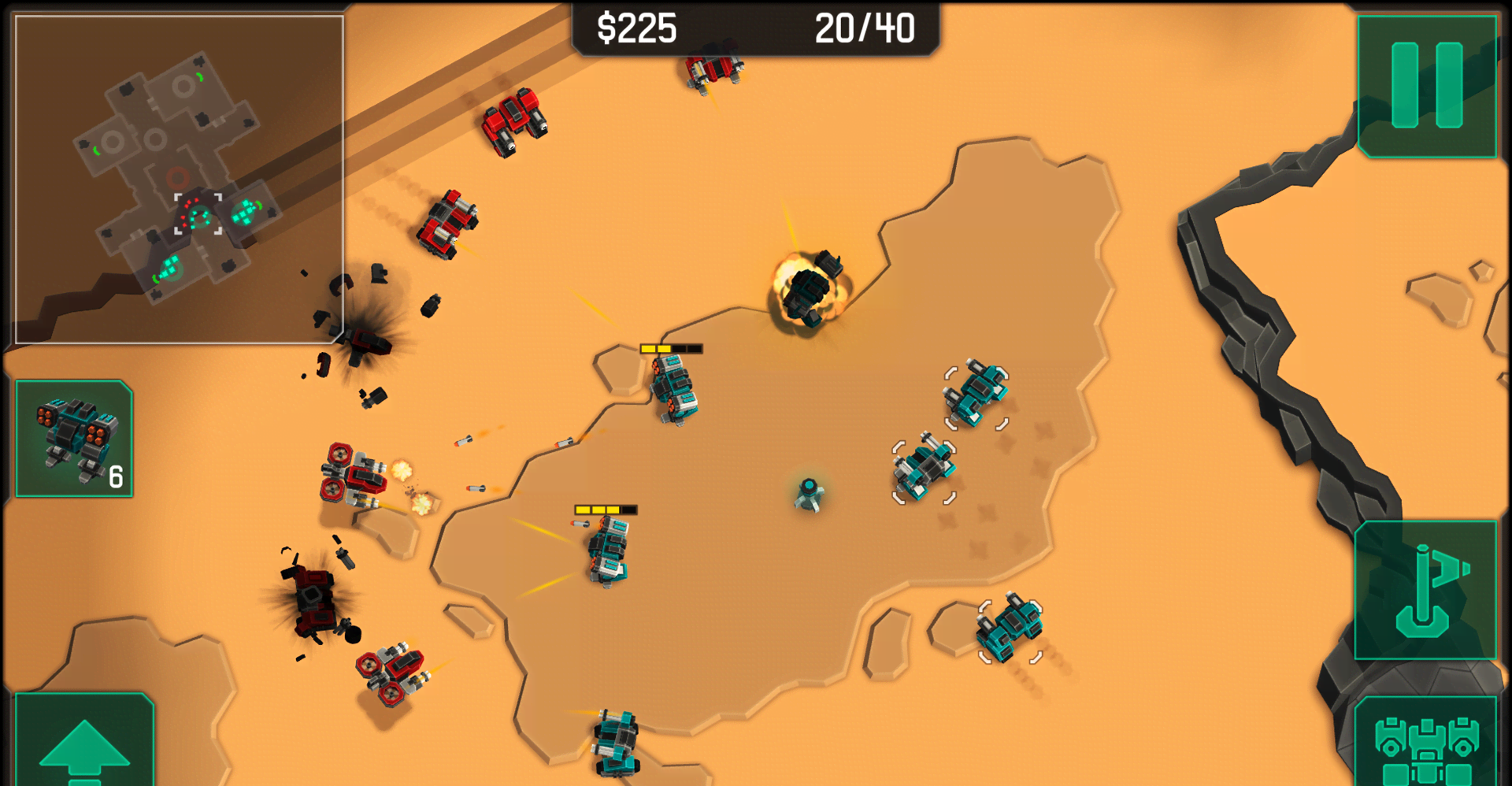 MechCom 2 - 3D RTS gameplay screenshot 4
