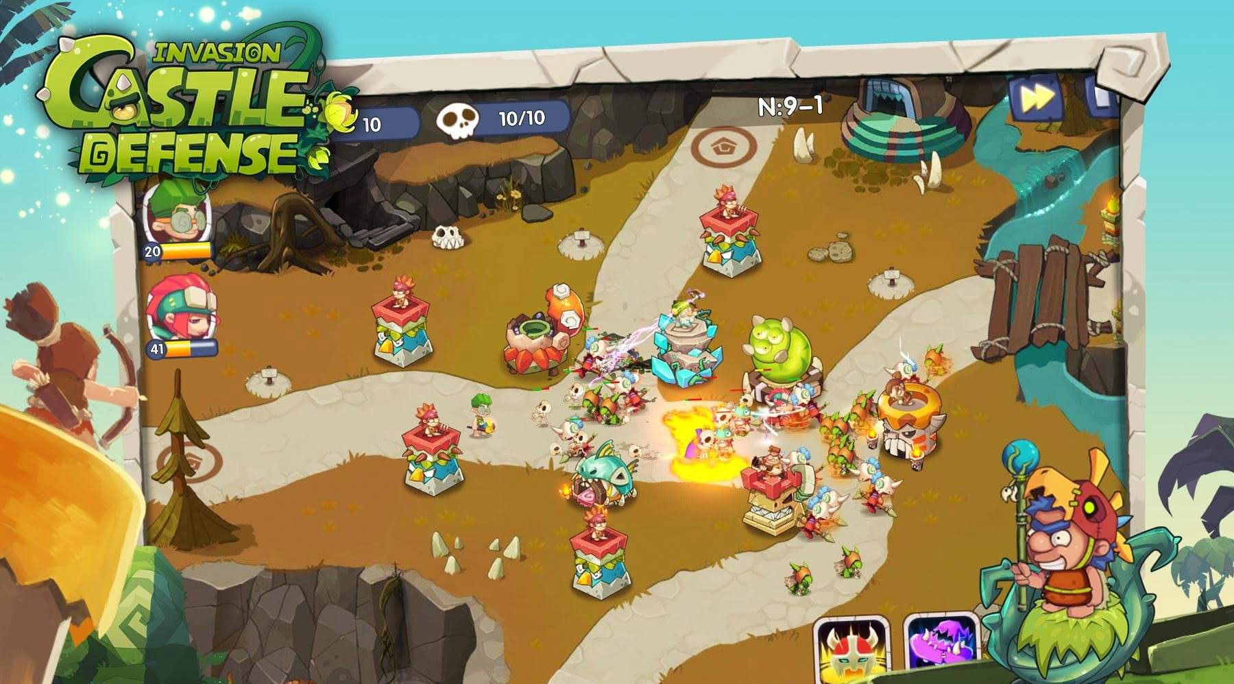 Castle Defense:Invasion screenshot 1