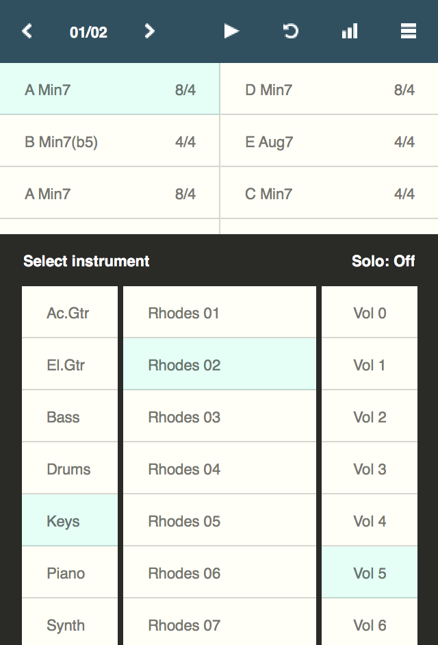 Chordbot screenshot 4