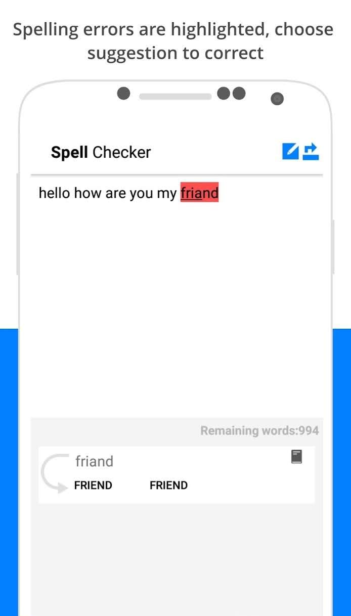 Spelling Checker And Correct The Words screenshot 3