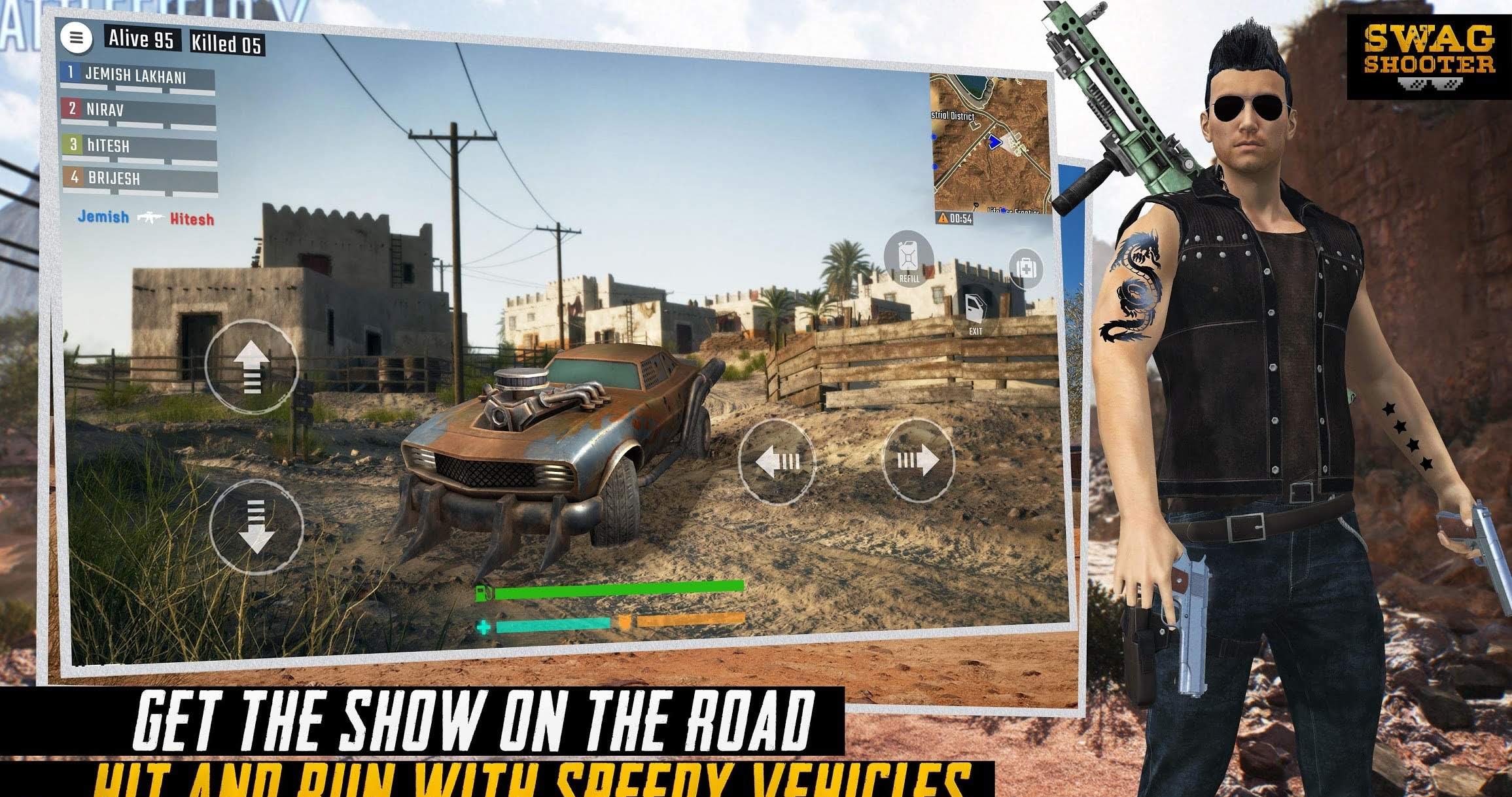 Swag Shooter - Online & Offline Battle Royale Game screenshot 4