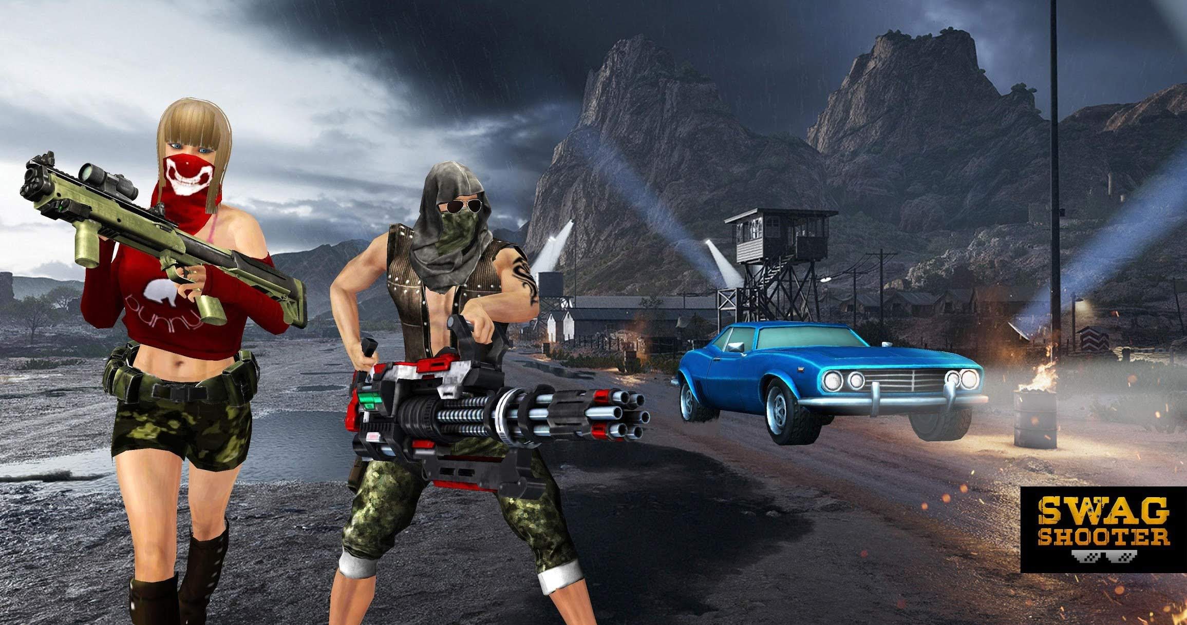 Swag Shooter - Online & Offline Battle Royale Game screenshot 3