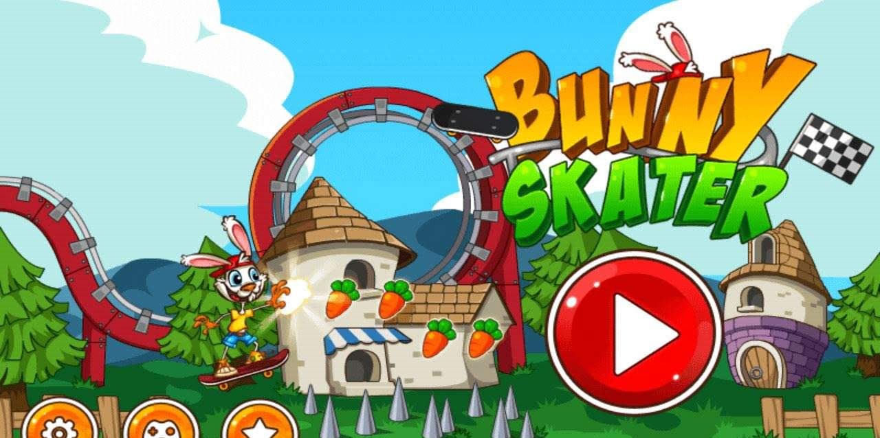 Bunny Skater gameplay screenshot 1