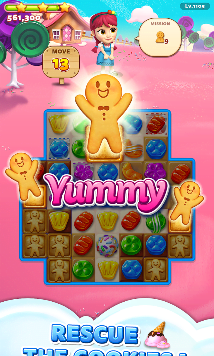 Sweet Road - Cool Match 3 screenshot 4