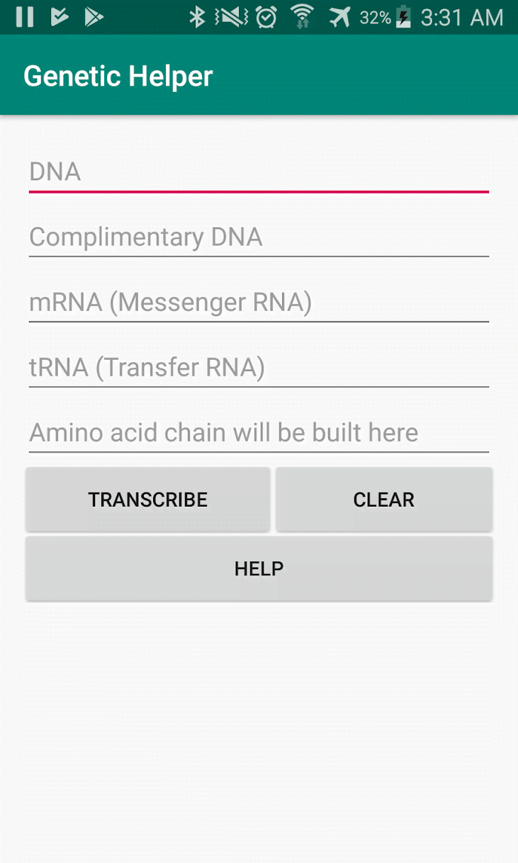 Genetic Helper screenshot 2