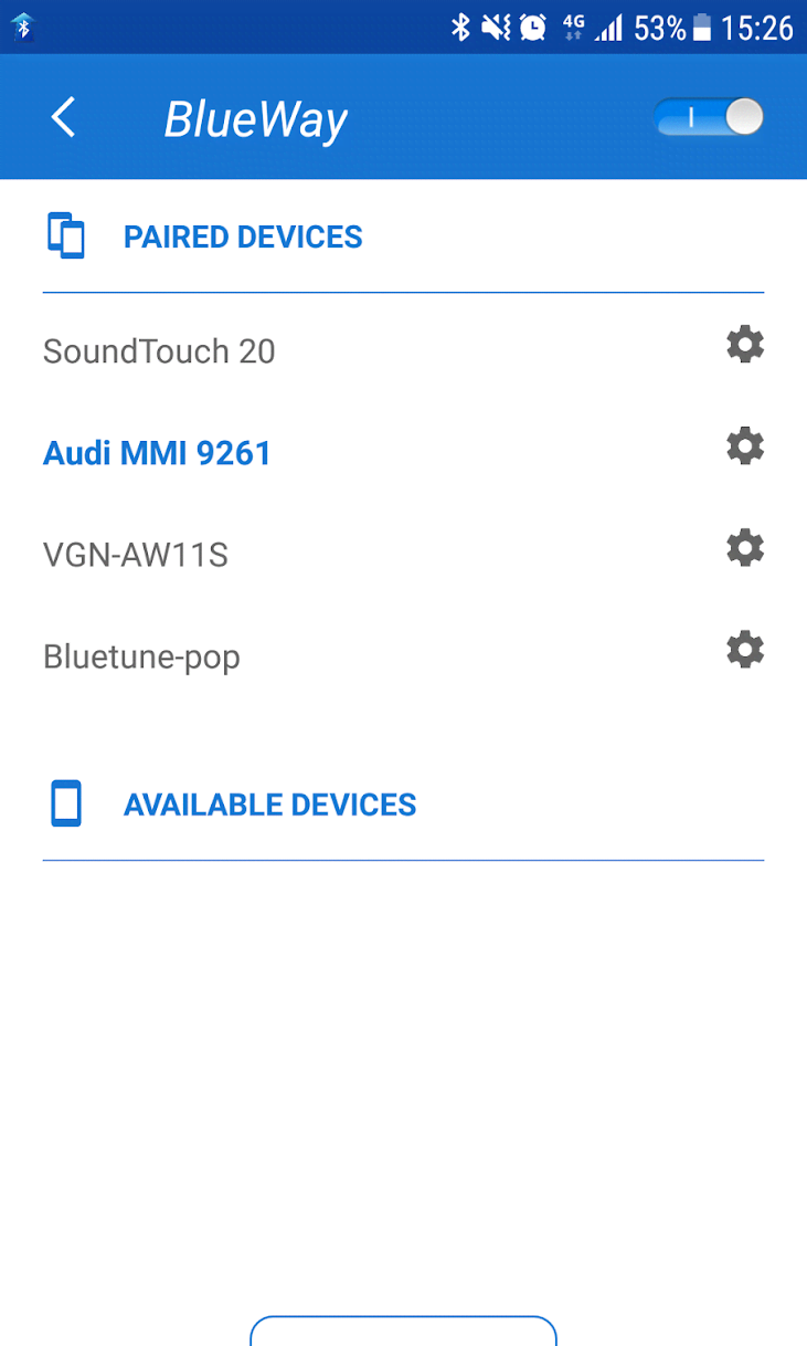 BlueWay - Smart Bluetooth screenshot 2