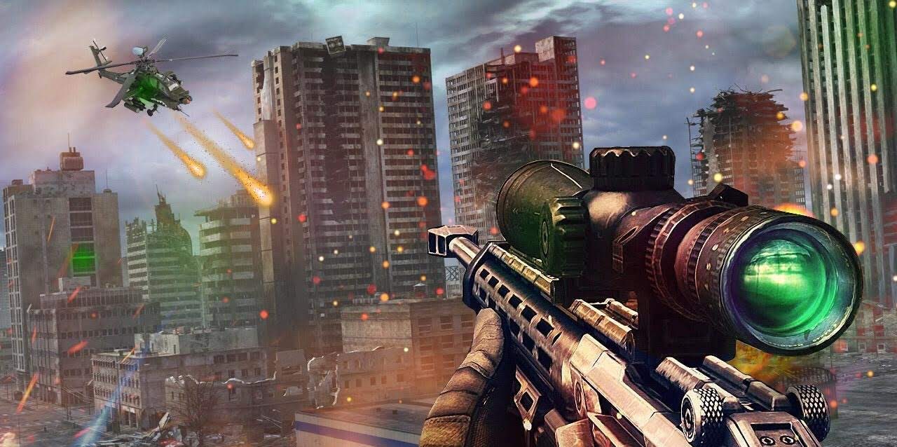 Mountain Sniper Shooter Cover Agent screenshot 1