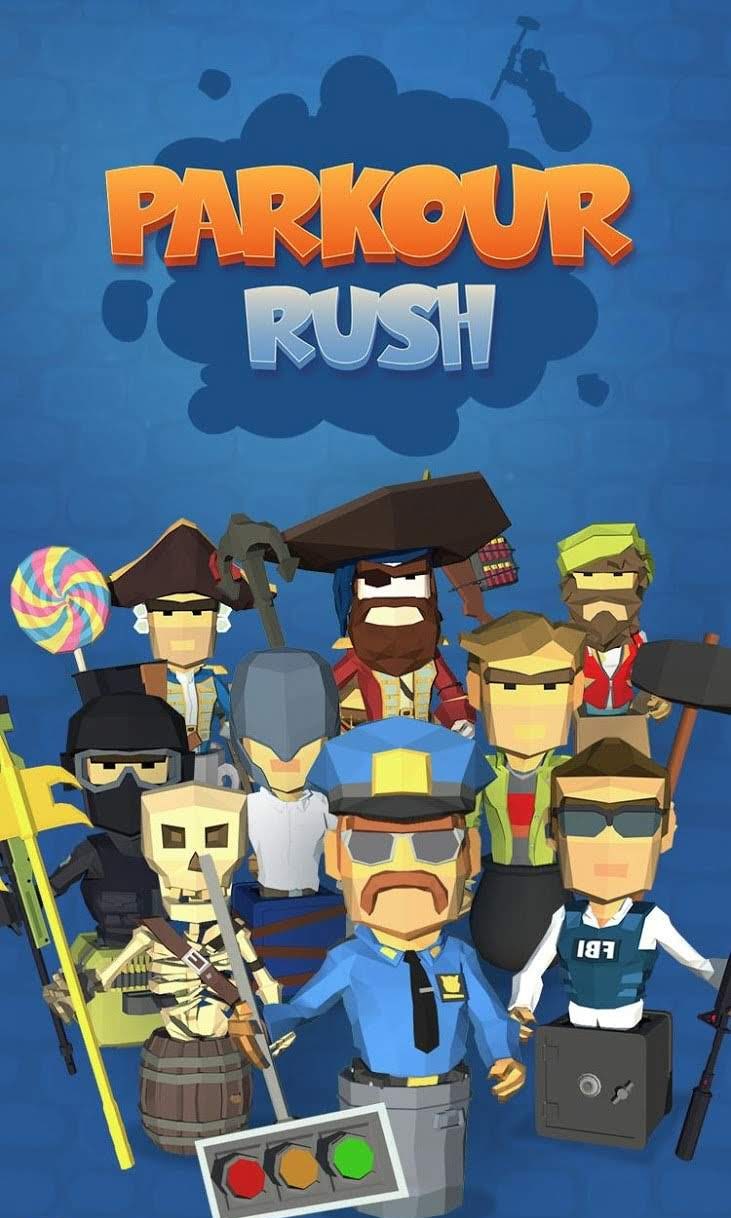 Parkour Rush PvP screenshot 1