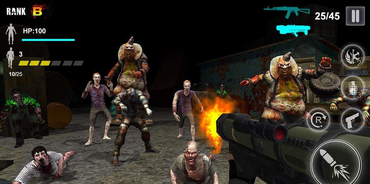 Zombie Shooter - Survival Games gameplay screenshot 3