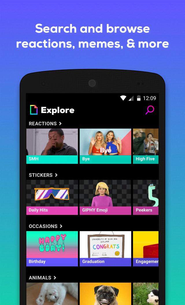 GIPHY - Animated GIFs Search Engine screenshot 2