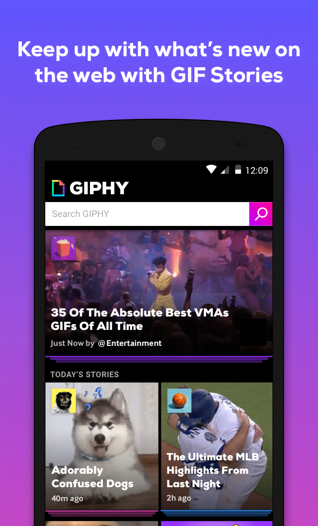 GIPHY - Animated GIFs Search Engine screenshot 1