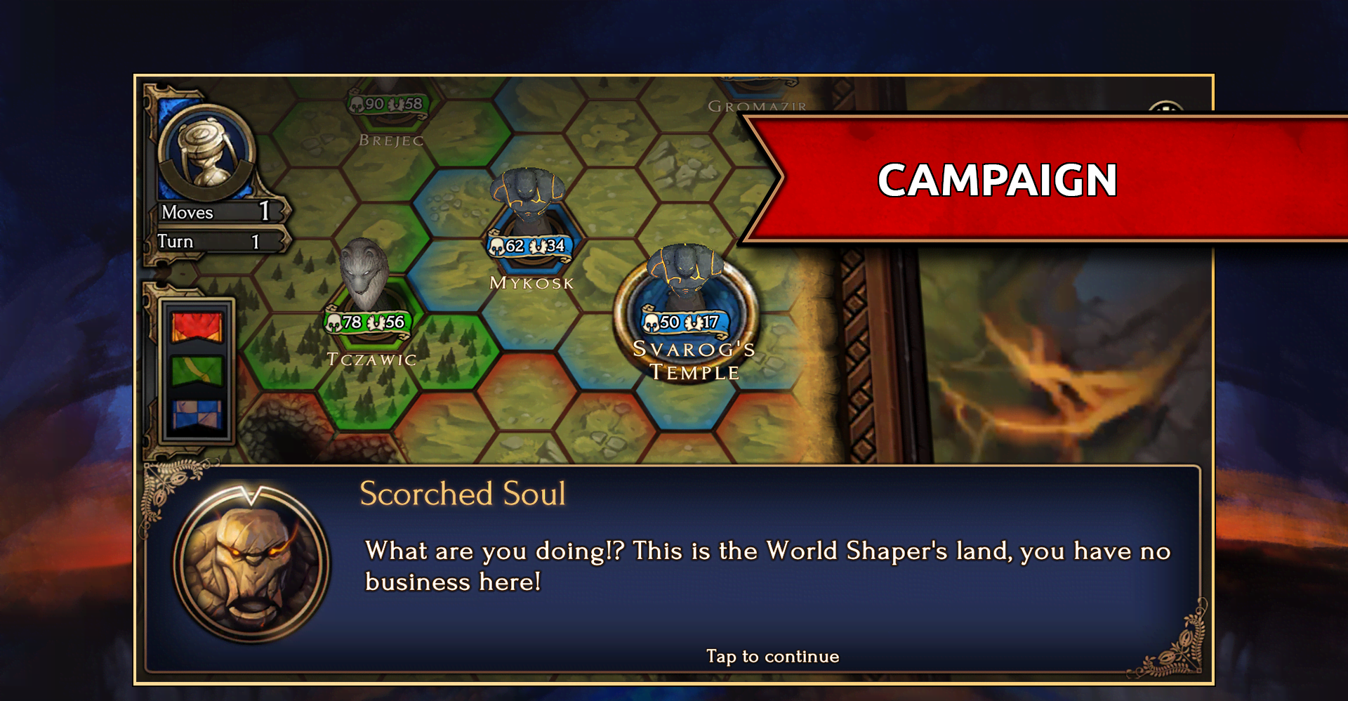 Shattered Plane: Turn-Based Strategy Game gameplay screenshot 2