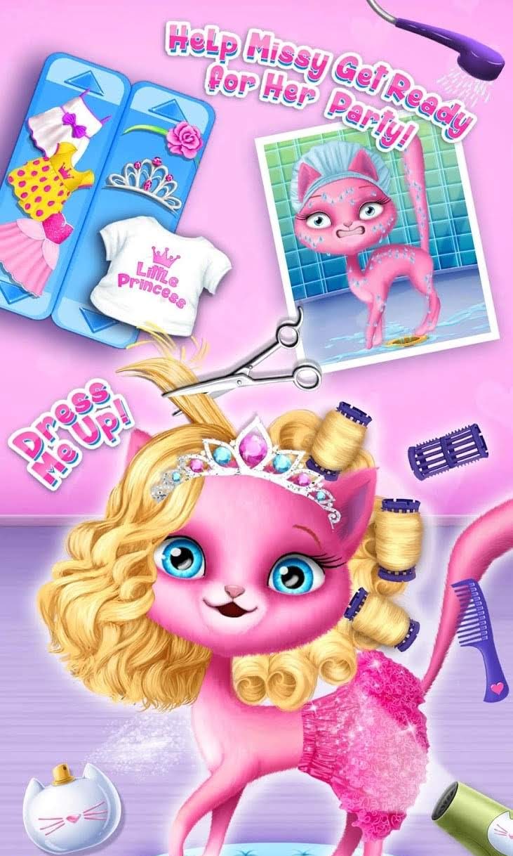 Cat Hair Salon Birthday Party - Virtual Kitty Care fourth preview
