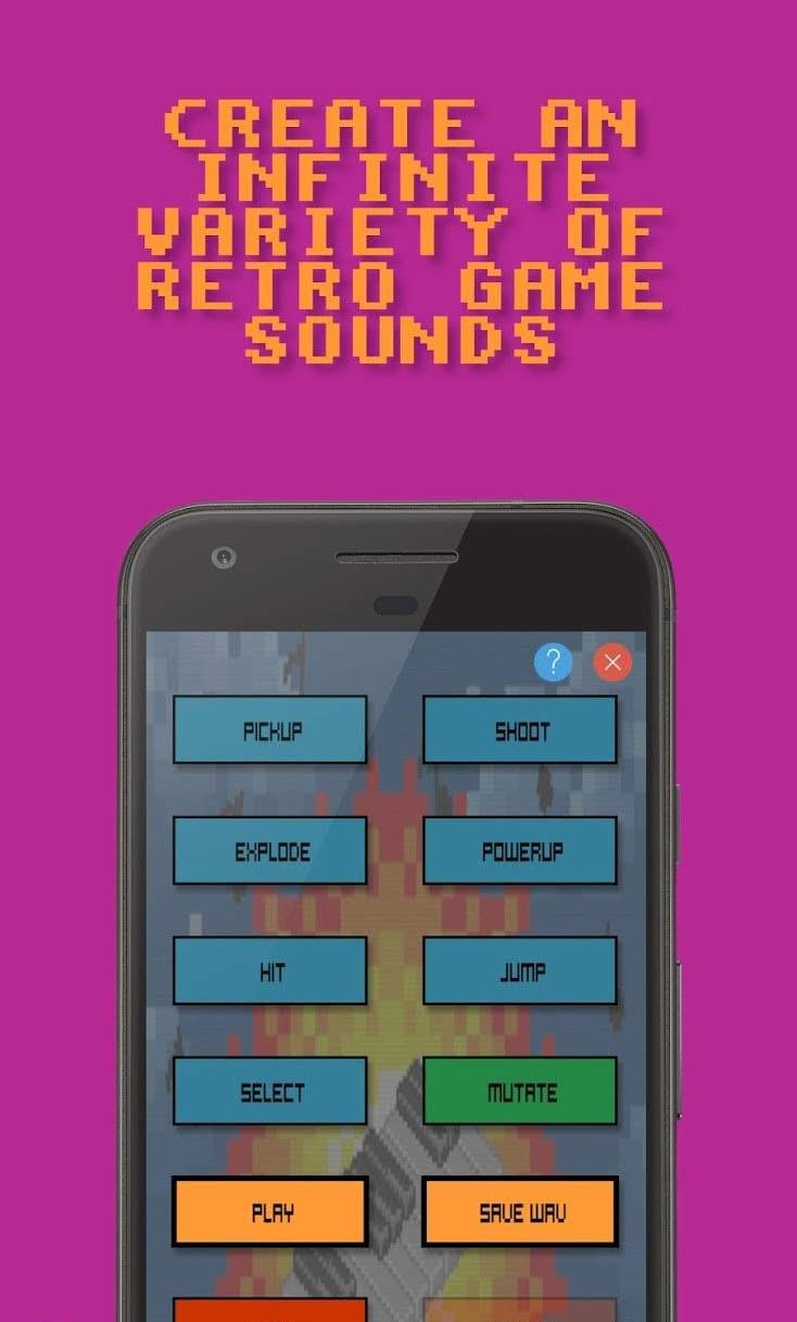 RetroFX 16-bit Sound Generator PRO screenshot 1