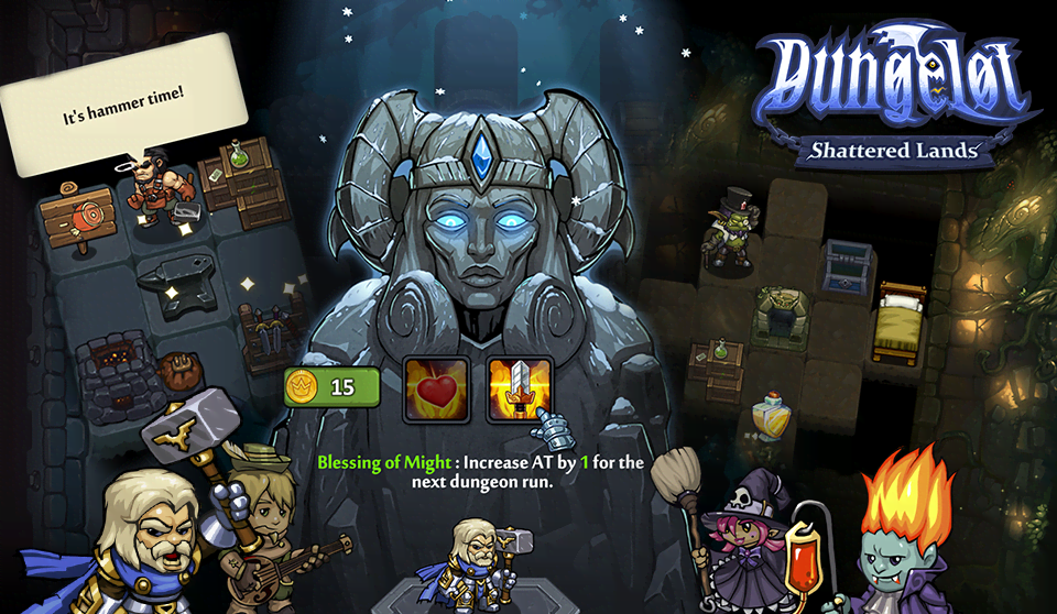 Dungelot Shattered Lands screenshot 4