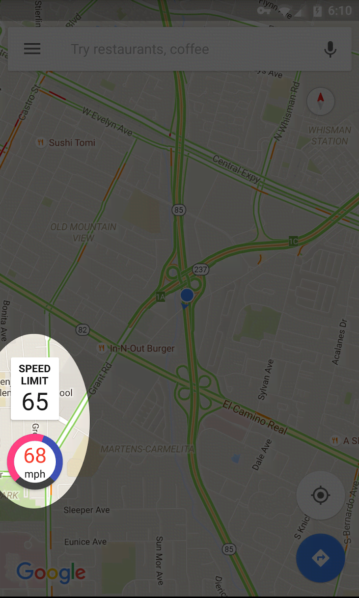 Velociraptor - Speed Limits & Speedometer screenshot 1