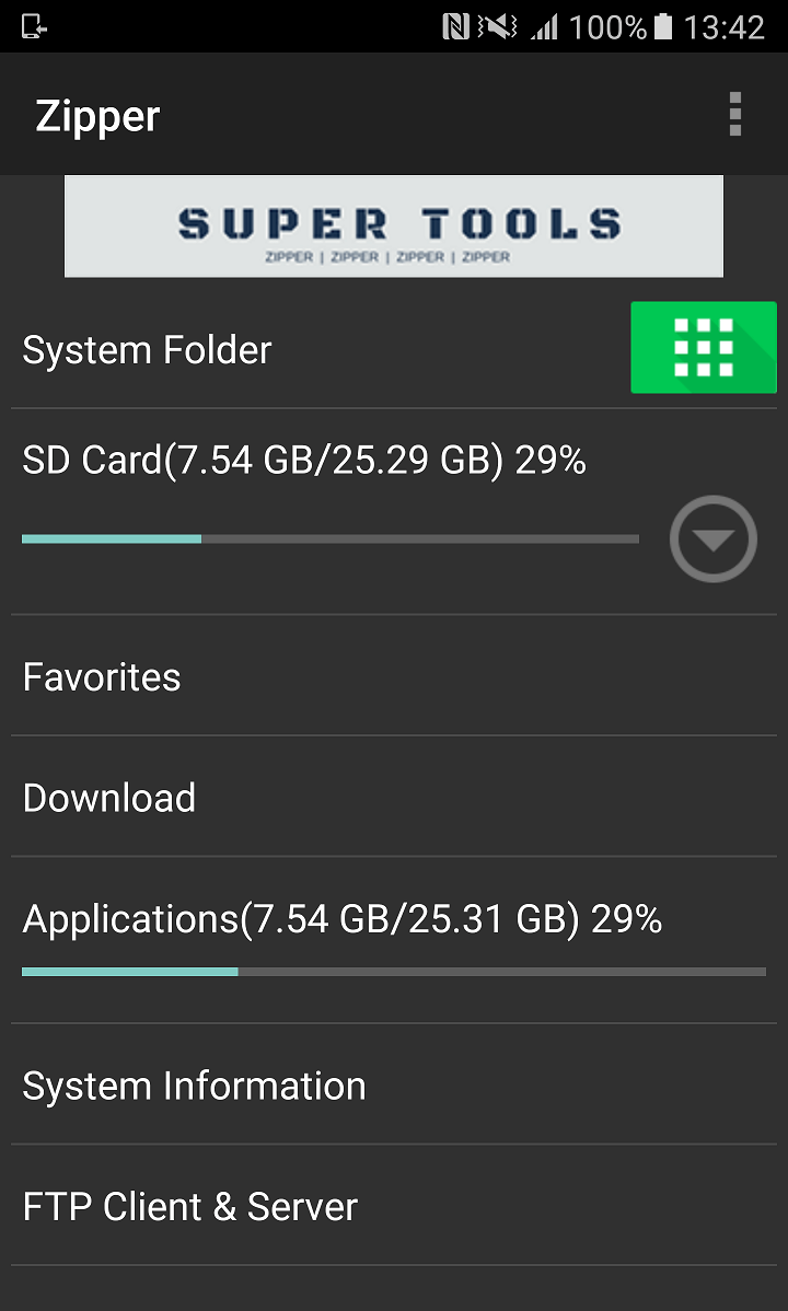 Zipper - File Management screenshot 2