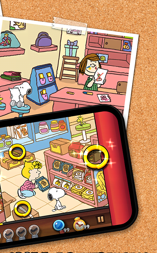 Snoopy Spot the Difference screenshot 2