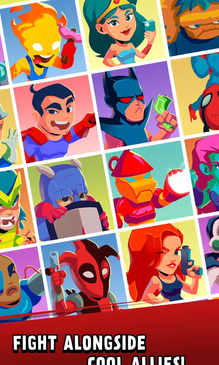 Tap Superheroes gameplay screenshot 3