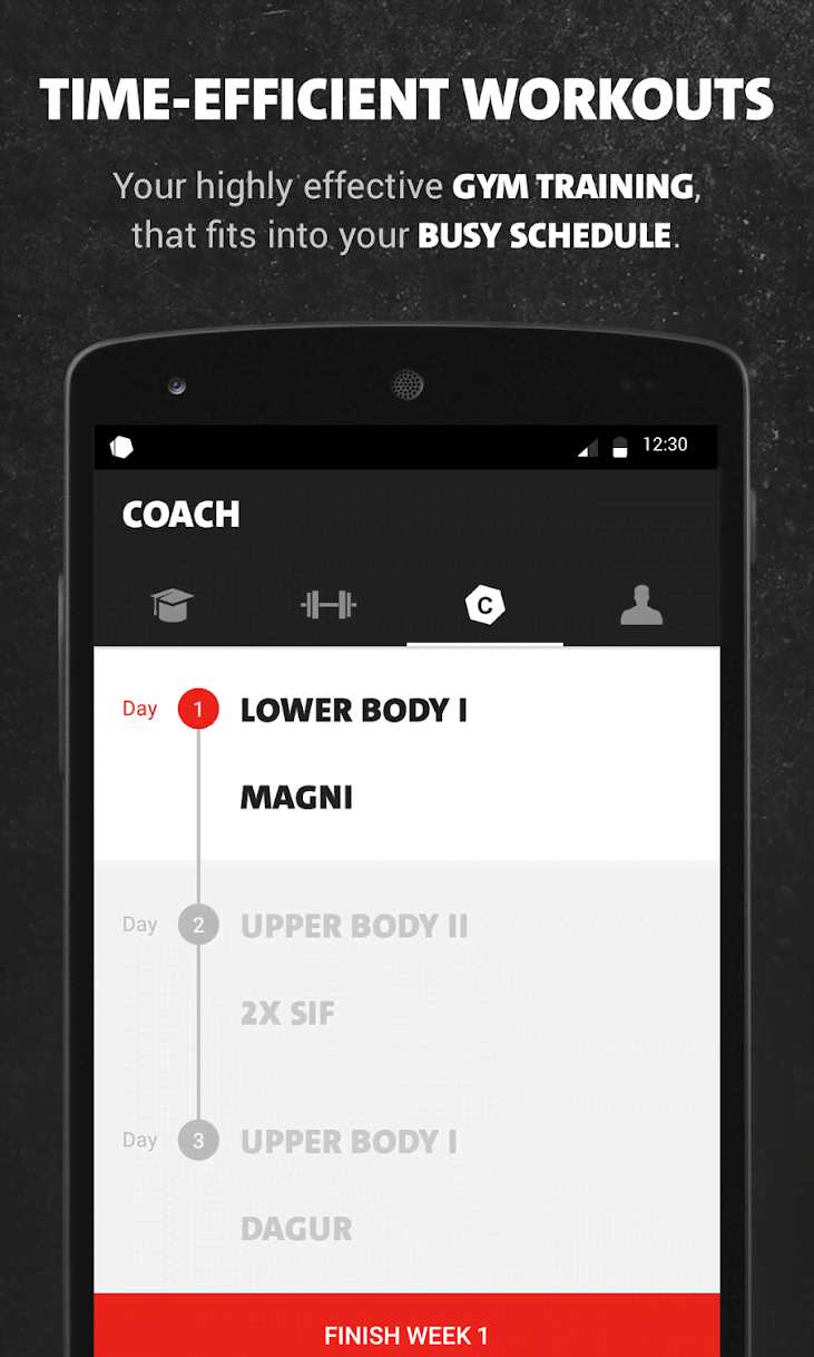 Freeletics Gym screenshot 1