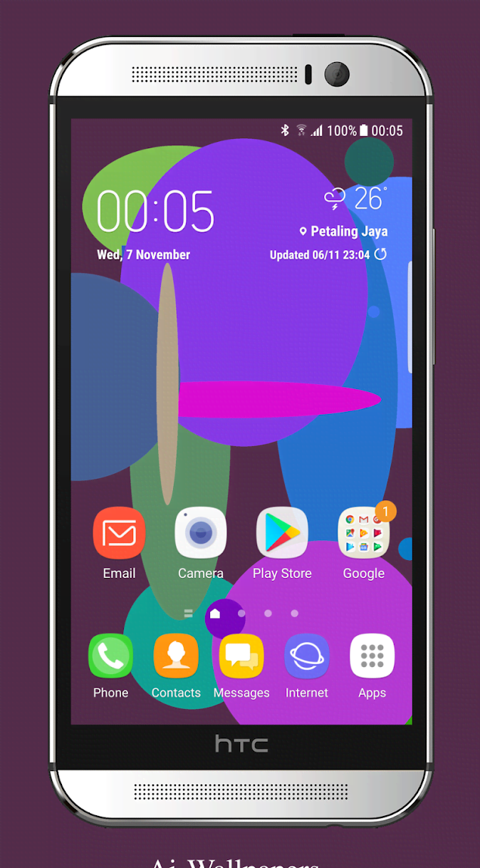 Solid, AI & Gradient Wallpapers Maker (Premium) screenshot 4