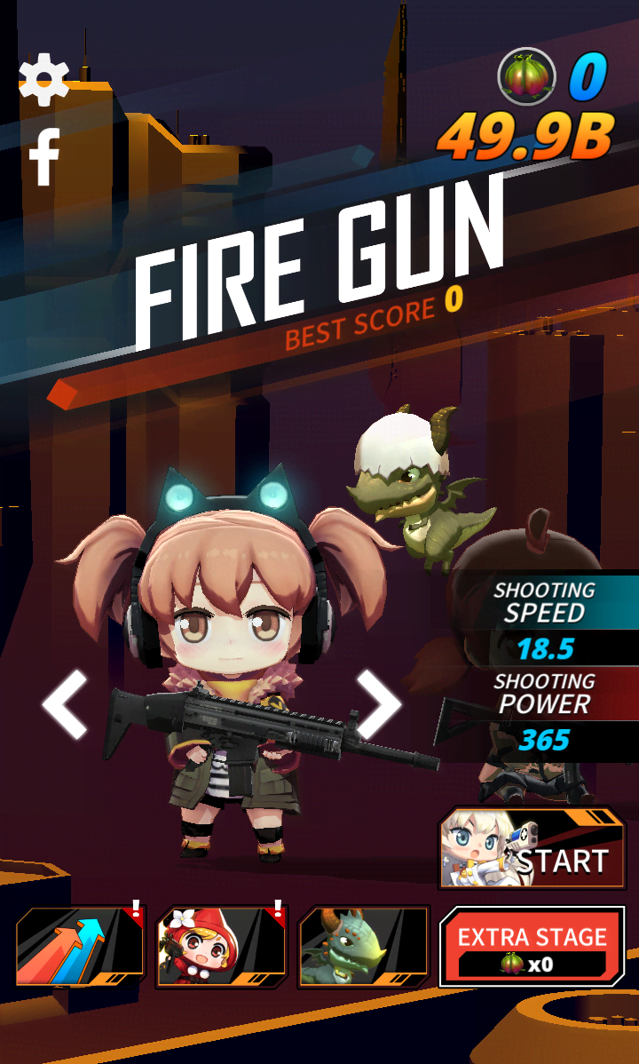 Fire Gun: Brick Breaker gameplay screenshot 1