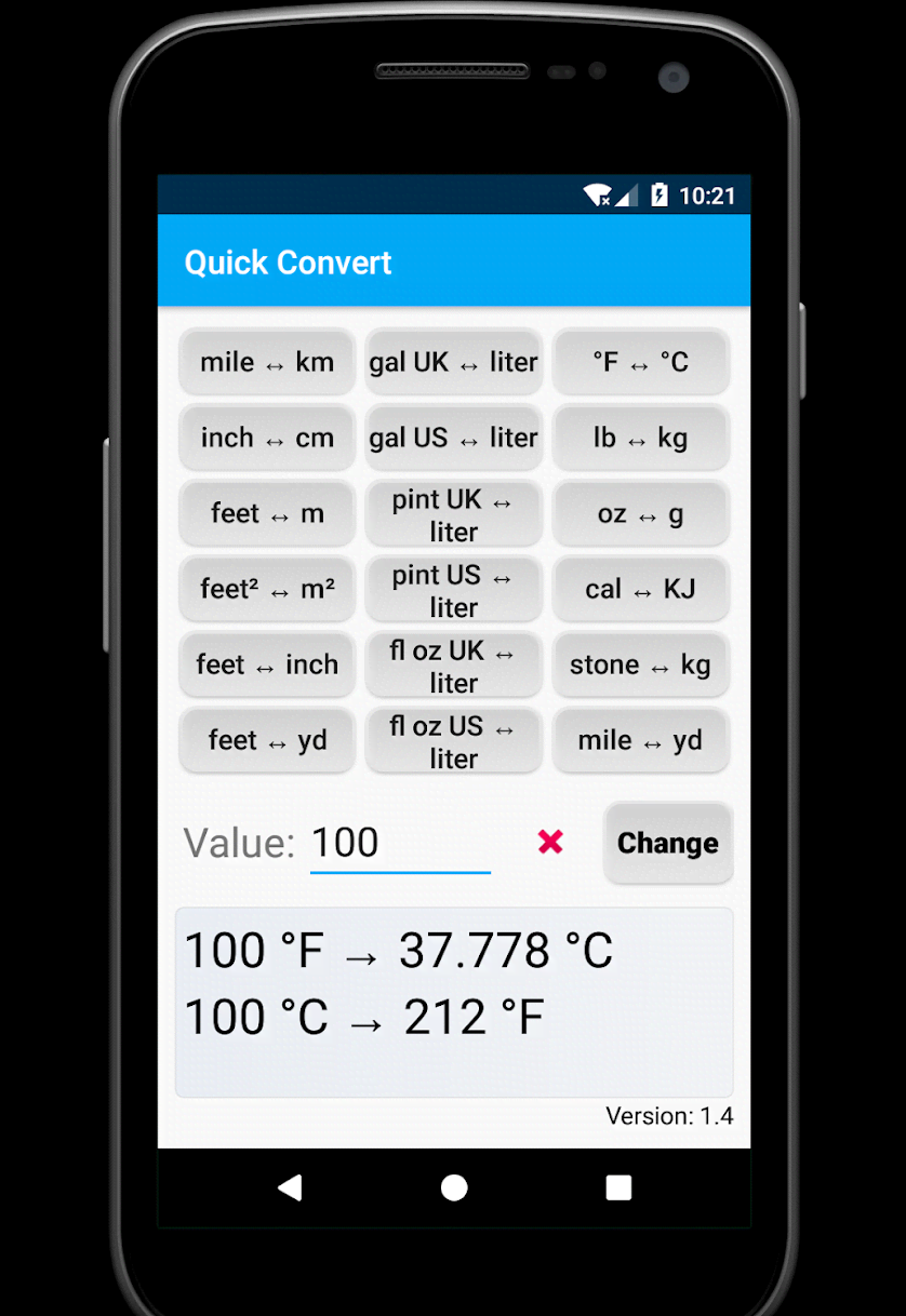 Quick Converter screenshot 2