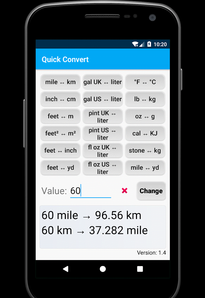 Quick Converter screenshot 1